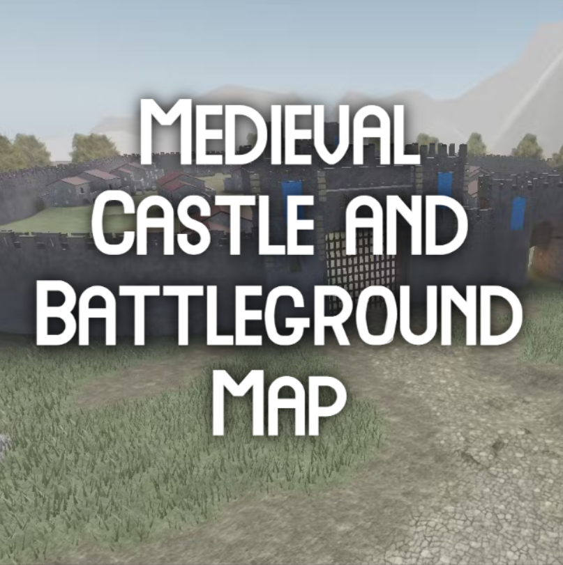 Medieval Castle and Battleground Map product image
